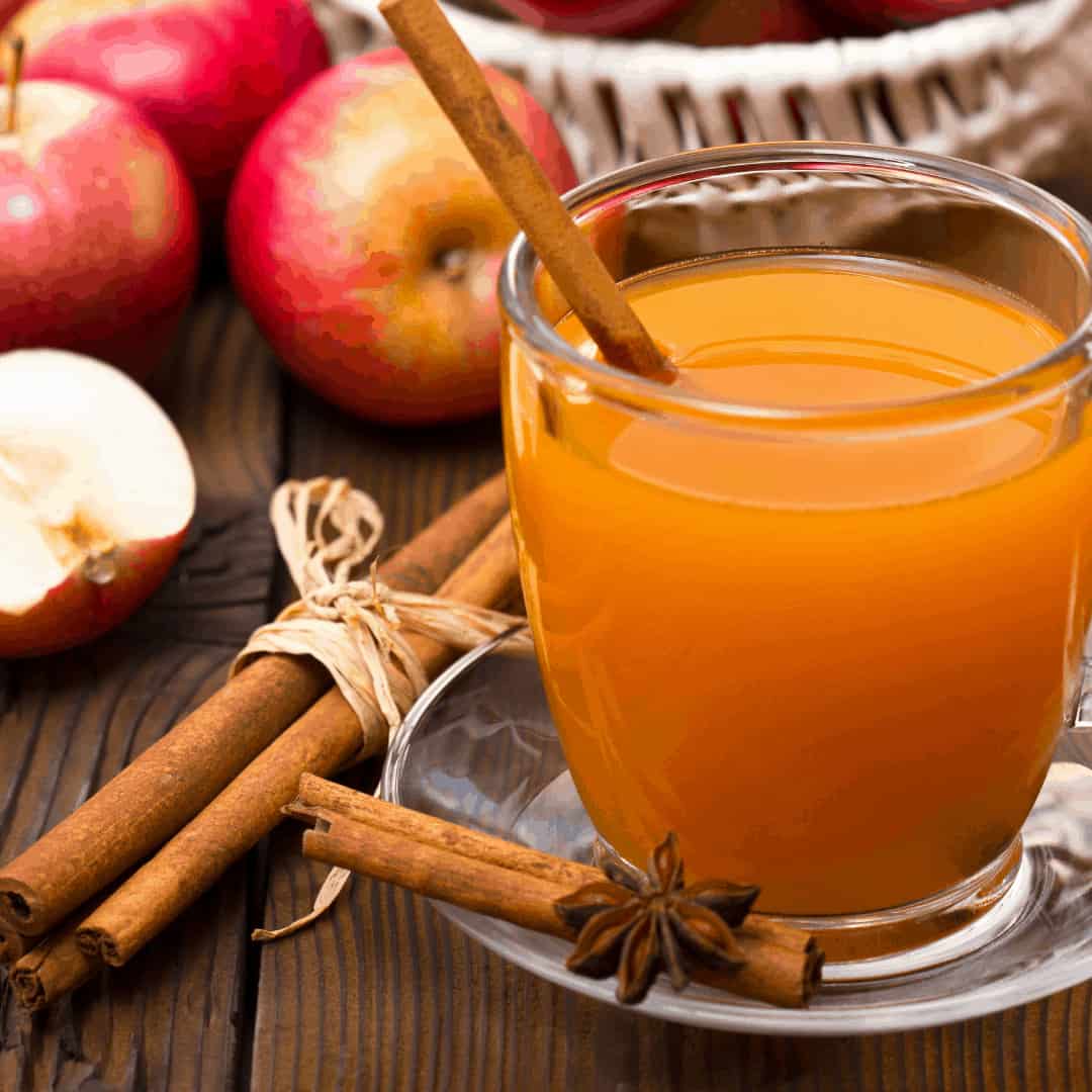 Hot Apple Cider Spiked With Rum - Sweet Humble Home