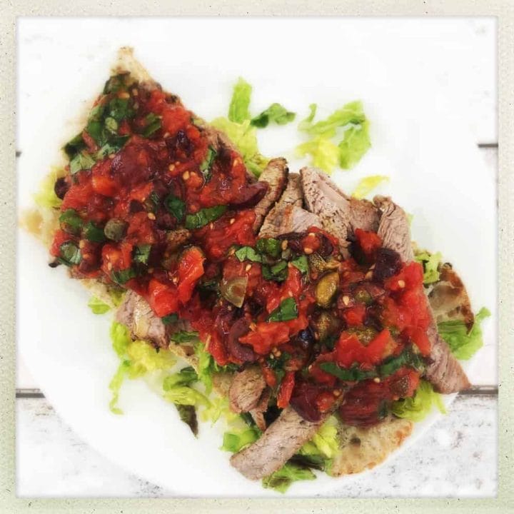 Image for Steak Ciabatta with Italian Roast Tomato Salsa